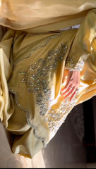 Lemon Pearl — Handcrafted 3-Piece Sharara Set